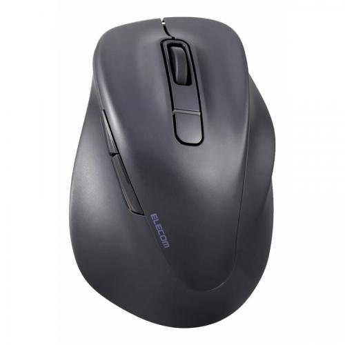【SALE】エレコム ELECOM Bluetooth 無線 マウス 静音 ワイヤレスマウス 5ボタン 右手専用 抗菌 Mサイズ EX-G ブラック M-XGM30BBSKBK