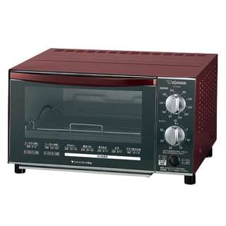 【SALE】ZOJIRUSHI オーブントースター こんがり倶楽部 ボルドー ET-GT30-VD 象印