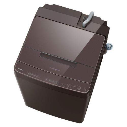 【SALE】東芝 TOSHIBA 全自動洗濯機 ZABOON 洗濯10.0kg ボルドーブラウン AW-10DP4-T