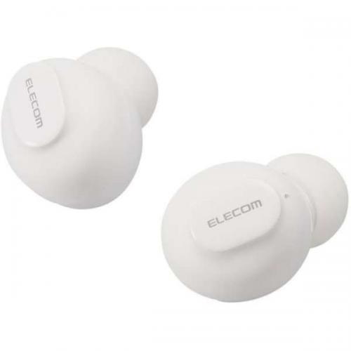 エレコム ELECOM 完全ワイヤレスイヤホン Bluetooth対応 ホワイト LBT-TWS16WH