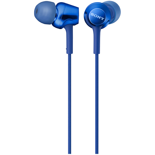 ソニー SONY  密閉型インナーイヤーレシーバー EXシリーズ リモコン付 ブルー MDR-EX255AP-L