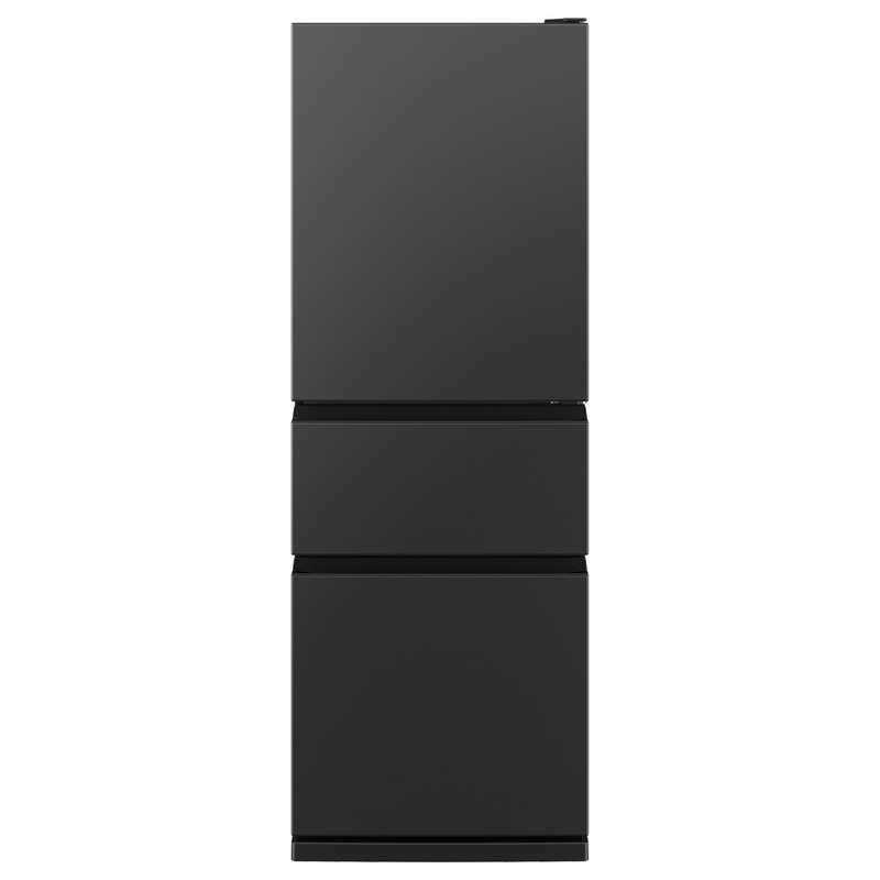 三菱電機 MITSUBISHI ELECTRIC 冷蔵庫 CXシリーズ 330L 3ドア 右開き 幅60cm 氷点下ストッカーD A.I. マットサンドブラック MR-CX33N-B(大型）