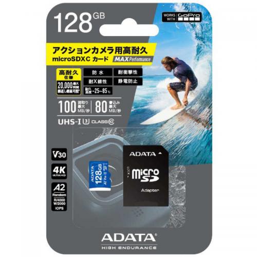【SALE】GOPRO microSDXCメモリーカード 128GB Class10 UHS-I(U3) V30 A2