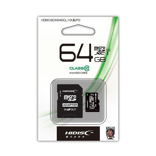 ハイディスク HDMCSDX64GCL10UIJP3 [64GB]