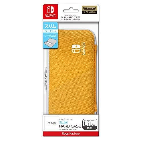 【アウトレット】キーズファクトリー|KeysFactory SLIM HARD CASE for Nintendo Switch Lite irodori ライトオレンジ HSH-001-3【Switch】