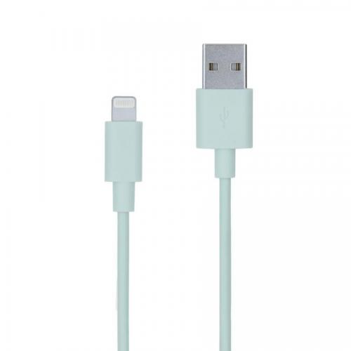 藤本電業 MFiライトニング 2.4A 充電通信ケーブル 2m グリーン CK-L11GR