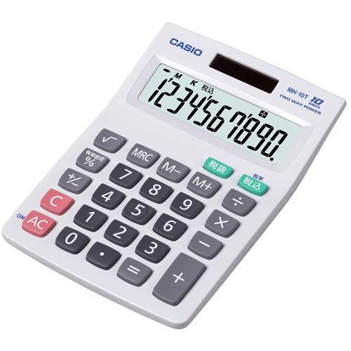 【SALE】カシオ計算機 CASIO 電卓 10桁 卓上  MH-10T-N
