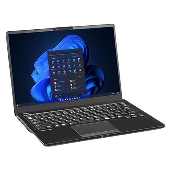 富士通 FUJITSU SSD 256GB/メモリ8GB/顔認証搭載 14型 ノートPC FMVU87031P