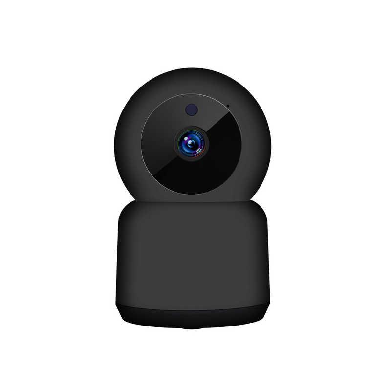 カシムラ KASHIMURA スマートホームカメラ 防犯カメラ 屋内用 200万画素 フルHD 首振り Wi-Fi 動体検知 双方向通話 ブラック KJ-199
