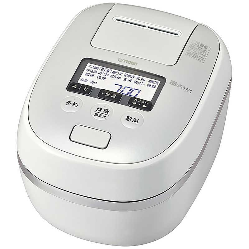 タイガー TIGER JPD-G060-WG 圧力IHジャー炊飯器 炊きたて ご泡火炊き 3.5合 オーガニックホワイト