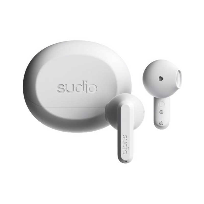 スーディオ SUDIO A3 ワイヤレスイヤホン ブライトホワイト SD-2702