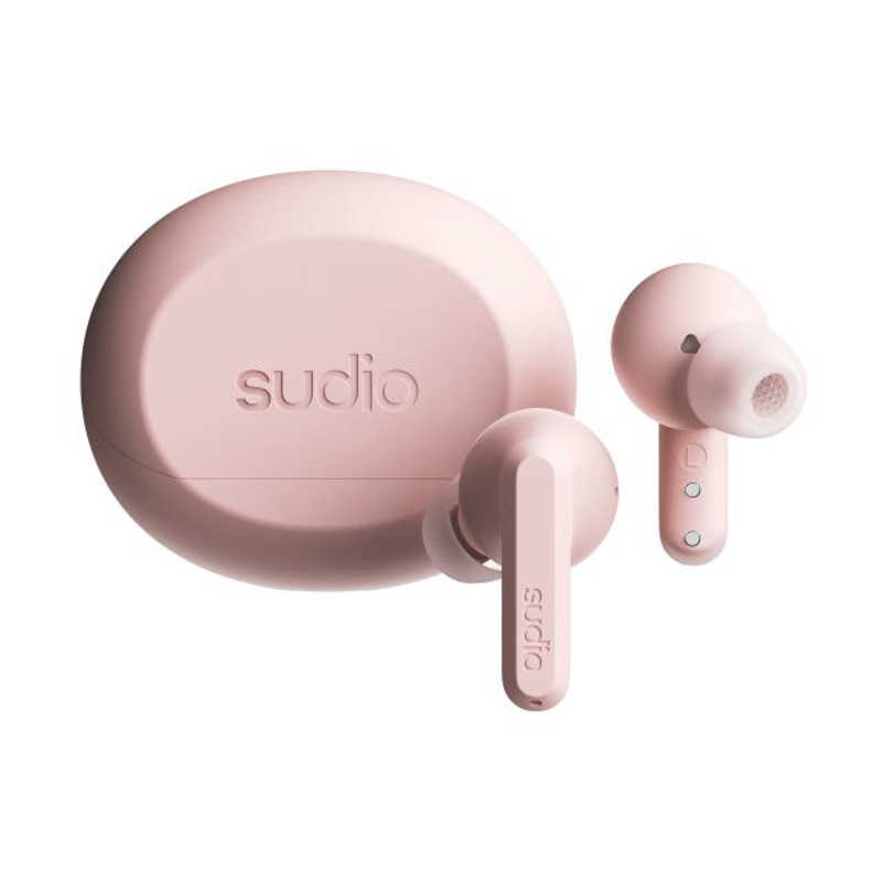 スーディオ SUDIO A3 Pro ワイヤレスイヤホン アクティブノイズキャンセリング ブラッシュピンク SD-2804