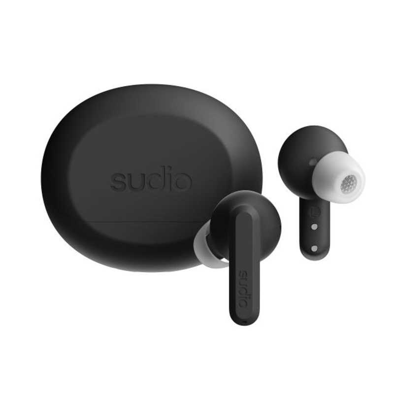 スーディオ SUDIO A3 Pro ワイヤレスイヤホン アクティブノイズキャンセリング クラウディブラック SD-2801