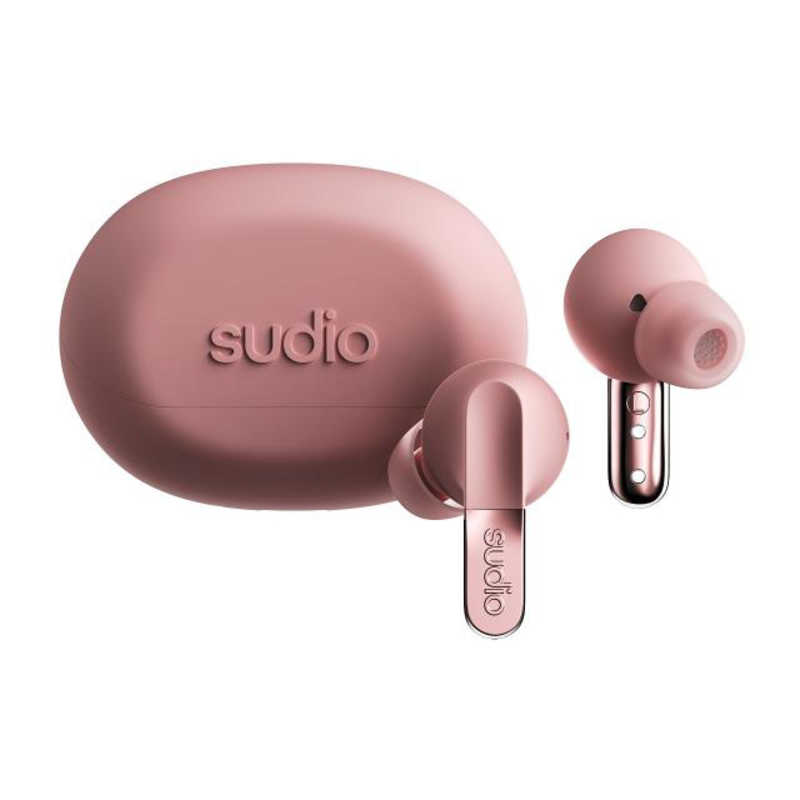スーディオ SUDIO N3 Pro ワイヤレスイヤホン アクティブノイズキャンセリング ロゼピンク SD-3004