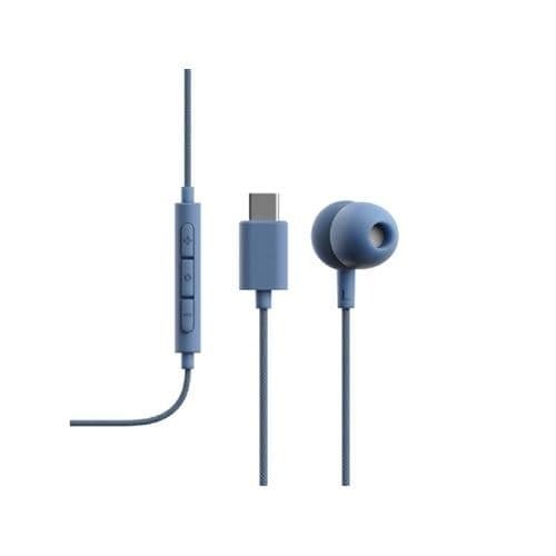 スーディオ SUDIO V3 有線イヤホン USB Type-C くすみブルー SD-3614