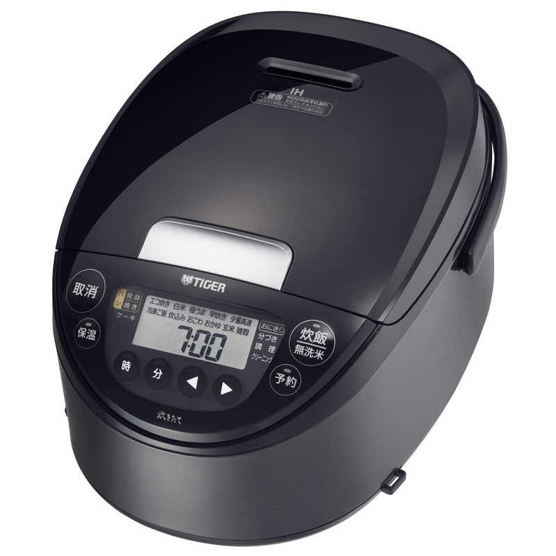タイガー TIGER JPW-K100-KV IHジャー炊飯器 炊きたて 5.5合 モーブブラック