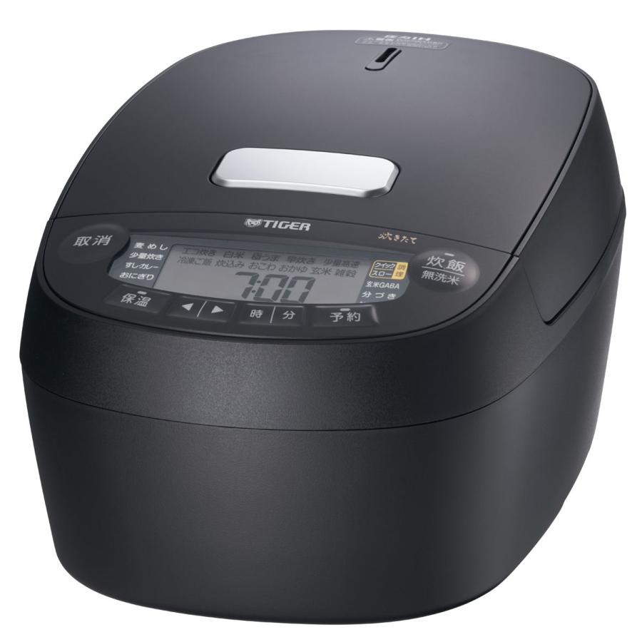 タイガー TIGER JPV-L100-KO 圧力IHジャー炊飯器 炊きたて 5.5合 オフブラック