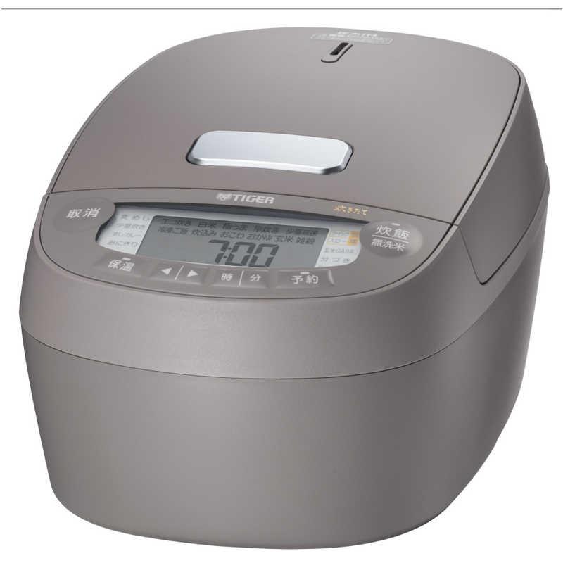 タイガー TIGER JPV-L100-HC 圧力IHジャー炊飯器 炊きたて 5.5合 チェスナッツグレー