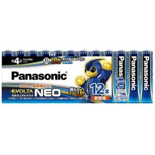 Panasonic 乾電池エボルタネオ単4形12本パック LR03NJ/12SW パナソニック