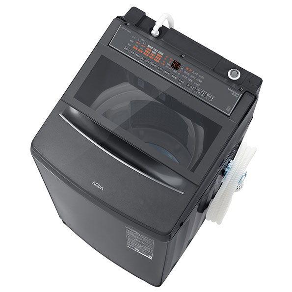 アクア AQUA AQW-VP10B-K 全自動洗濯機 10kg サファイアブラック（大型）