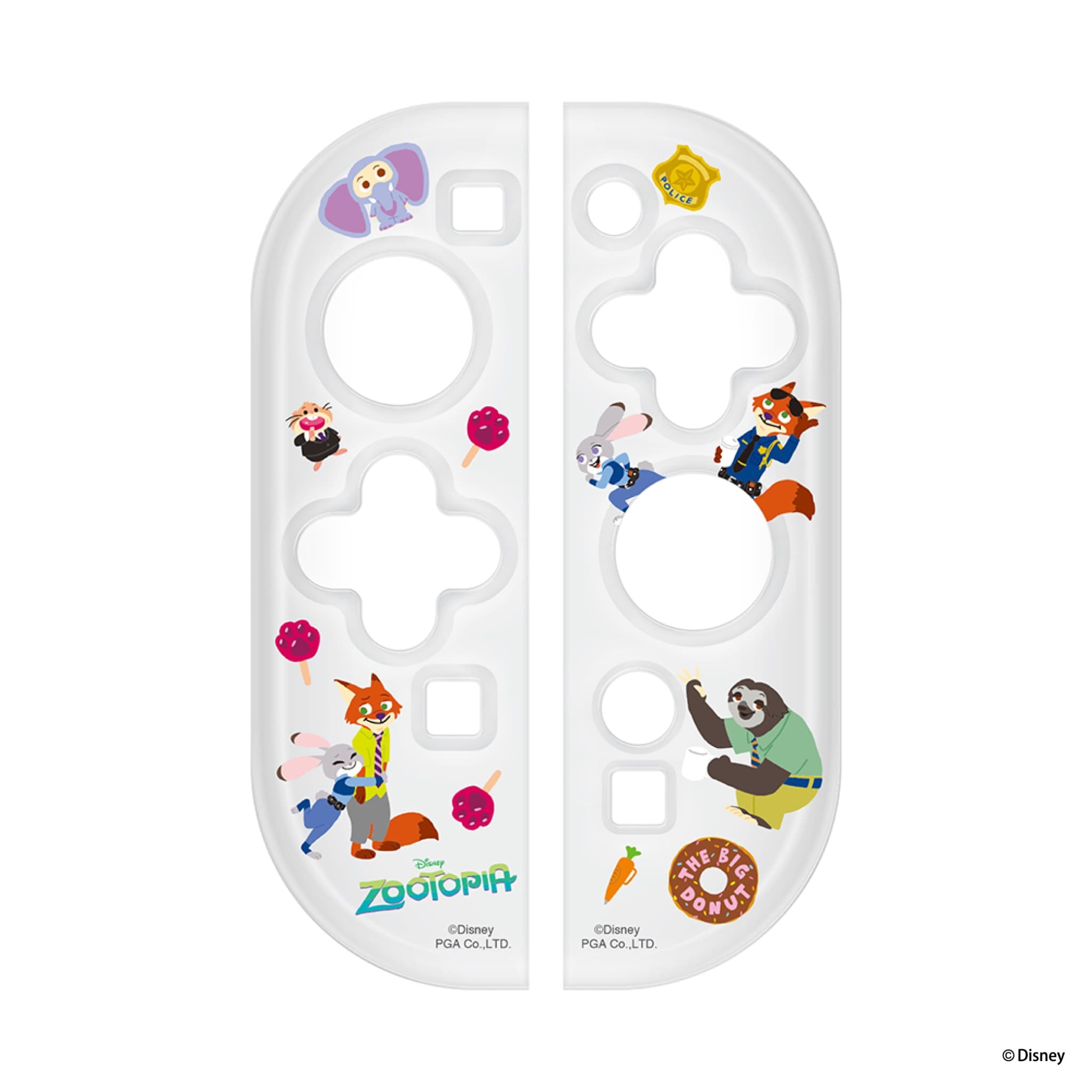 PGA ゲーム用コントローラ ソフトカバー2 Premium Style ズートピア PG-DJ2C06ZTP