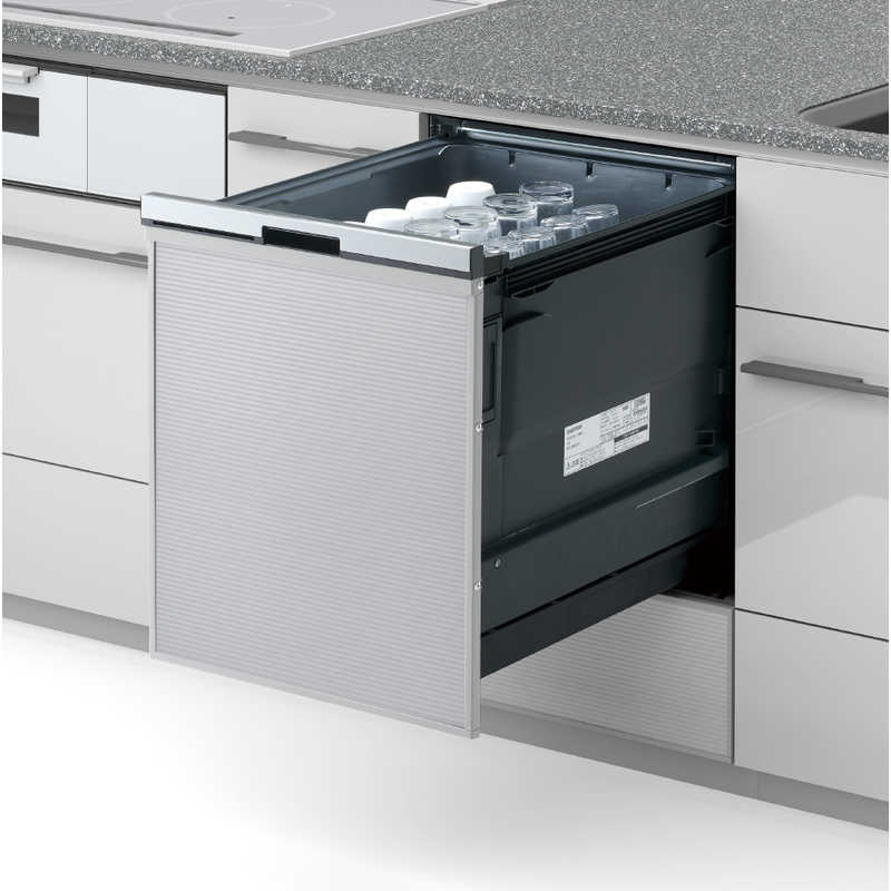 パナソニック　Panasonic ビルトイン食器洗い乾燥機 Bシリーズ ［6人用 / ディープ(深型)タイプ ］ シルバー NP-45BD1S