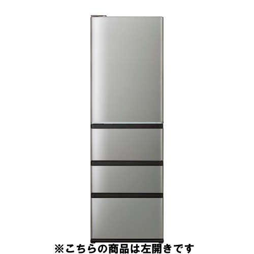 アクア AQUA AQR-V46AL-S 冷蔵庫 458L 4ドア 左開き チタンシルバー（大型）