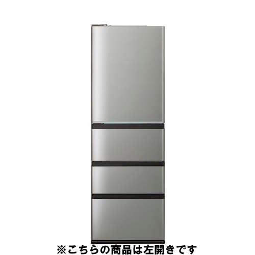 アクア AQUA AQR-V43AL-S 冷蔵庫 433L 4ドア 左開き チタンシルバー（大型）