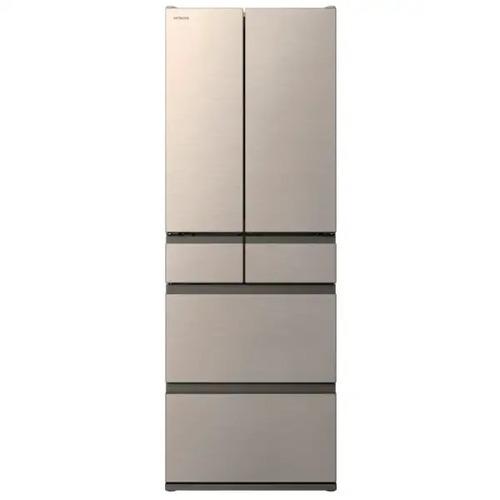 日立 HITACHI R-HWC54Y-N 冷蔵庫 540L 6ドア フレンチドア ライトゴールド
