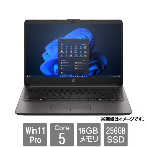 ヒューレットパッカード HP ノートパソコン 250RG9 (Core 5 120U 16GB SSD256GB 15.6FHD Win11Pro AF 12 1P) D75WBAT#ABJ
