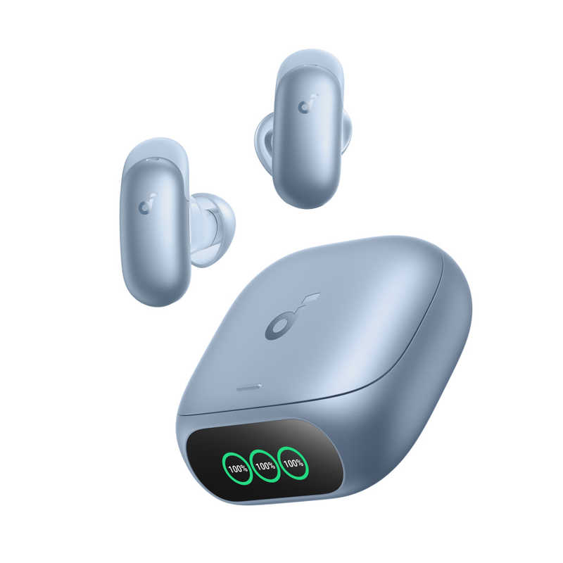 アンカー Anker 完全ワイヤレスイヤホン Soundcore Liberty 5 Pro アクティブノイズキャンセリング ハイレゾ IP55 スカイブルー D1203N31