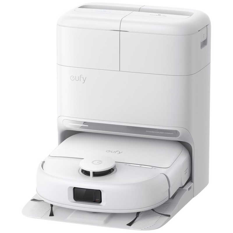 アンカー Anker ロボット掃除機 eufy Robot Vacuum Omni C28 吸引＆水拭き両用 15000Pa 全自動クリーニングステーション付 ホワイト T211A520