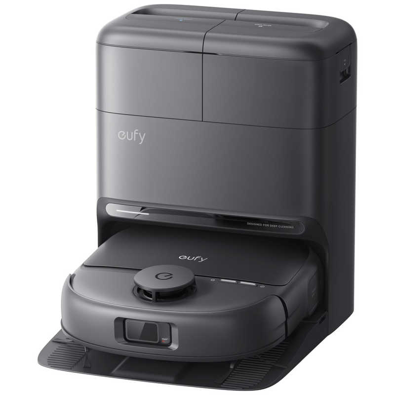 アンカー Anker ロボット掃除機 eufy Robot Vacuum Omni C28 吸引＆水拭き両用 15000Pa 全自動クリーニングステーション付 ブラック T211A510