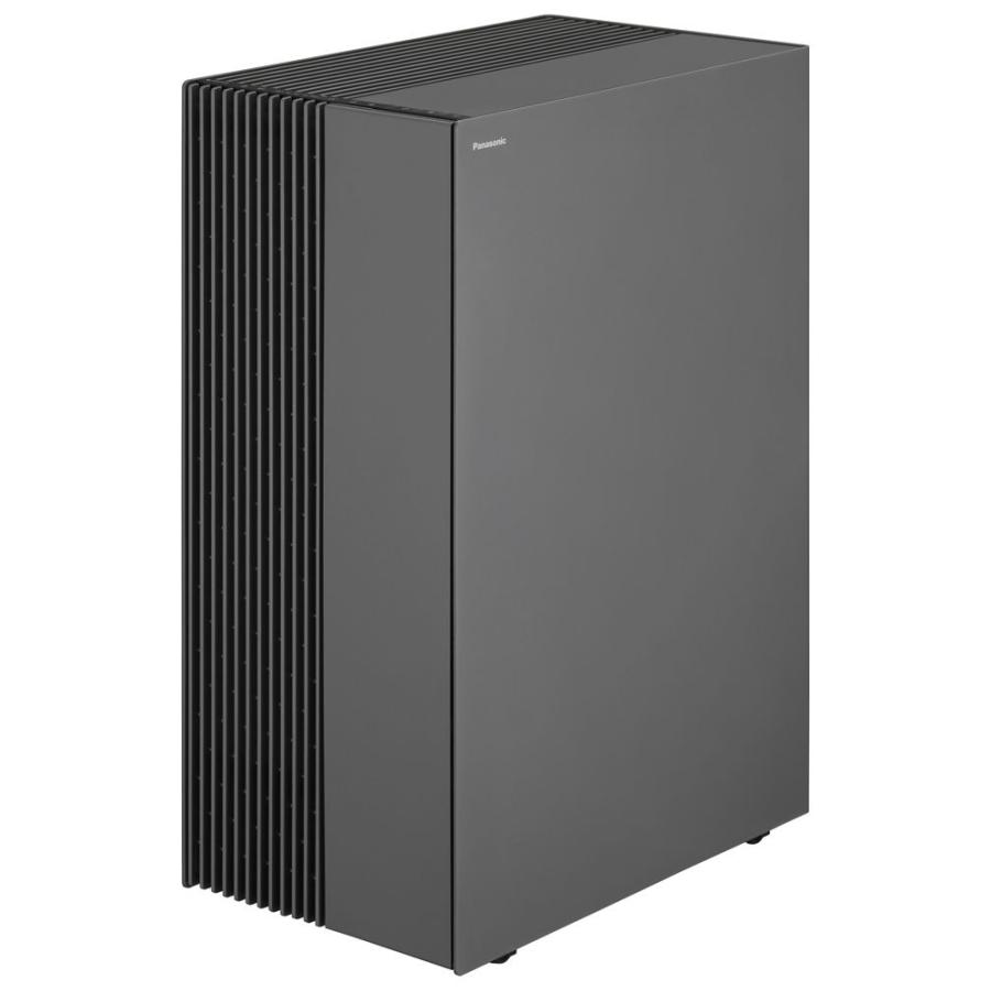 パナソニック Panasonic 加湿空気清浄機 ナノイーX 9.6兆 空気清浄19畳 加湿18畳（プレハブ） 静電HEPAフィルター ダークグレー F-VX70D-H