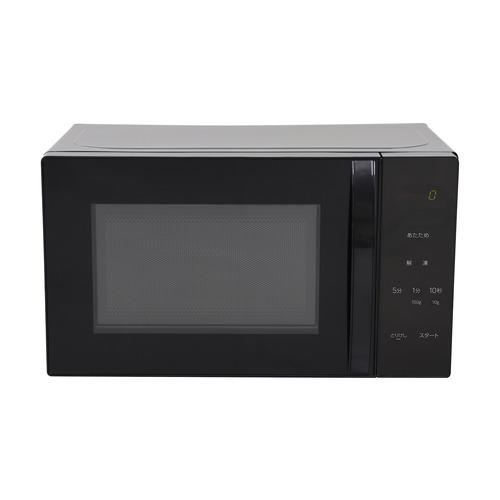 アビテラックス ABITELAX 電子レンジ 単機能 17L ターンテーブル ヘルツフリー ブラック ARE-1701-K