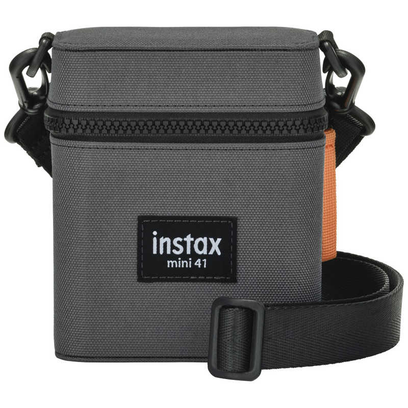 富士フイルム instax mini 41 用カメラケース グレイ MINI41ｶﾒﾗｹ-ｽ