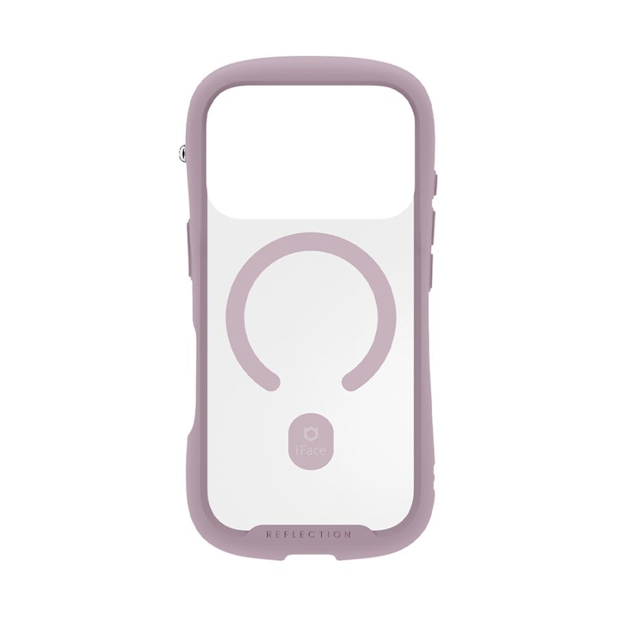 HAMEE ［iPhone 18 Pro / 17 Pro専用］iFace Reflection MagSynq 強化ガラスクリアケース ラベンダー 41-194618