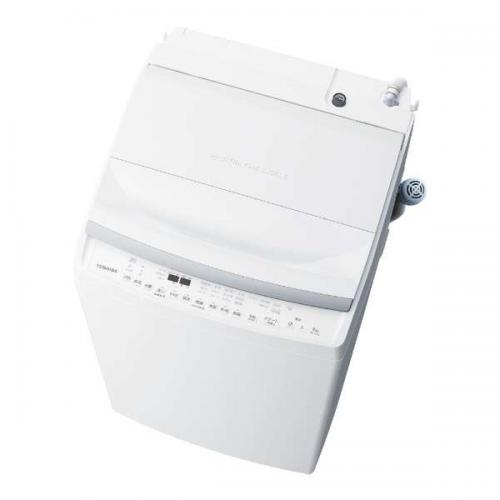 東芝 TOSHIBA 縦型洗濯乾燥機 ZABOON 洗濯8kg 乾燥4.5kg グランホワイト AW-8VH4-W