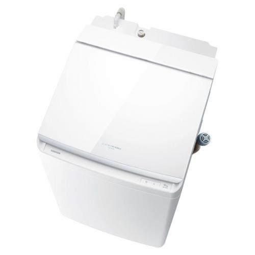 東芝 TOSHIBA 縦型洗濯乾燥機 ZABOON 洗濯10.0kg  乾燥5.0kg グランホワイト AW-10VP4-W