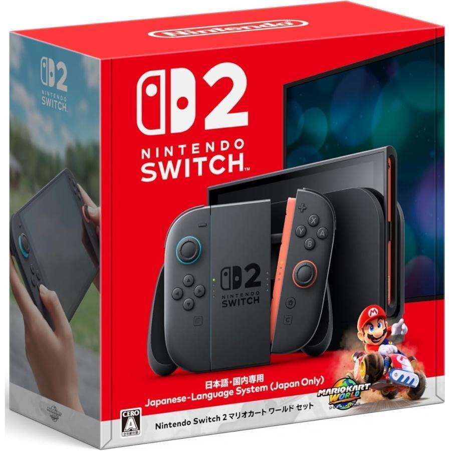 任天堂 Nintendo ゲーム機本体 Nintendo Switch2 国内版 日本語版 マリオカ-トワールドセット BEE-S-KB6CA