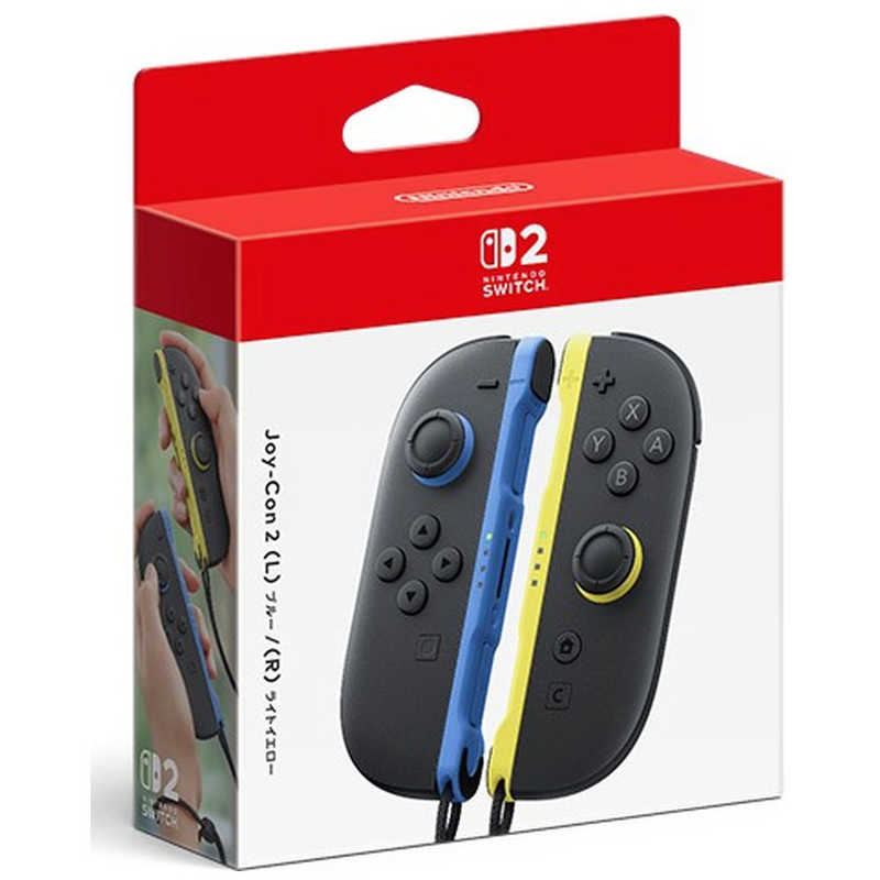 任天堂【Switch2】Joy-Con 2 (L) ブルー/(R) ライトイエローBEE-A-JACAC NSW2 ｼﾞｮｲｺﾝ2 ﾌﾞﾙ-ｲｴﾛ-