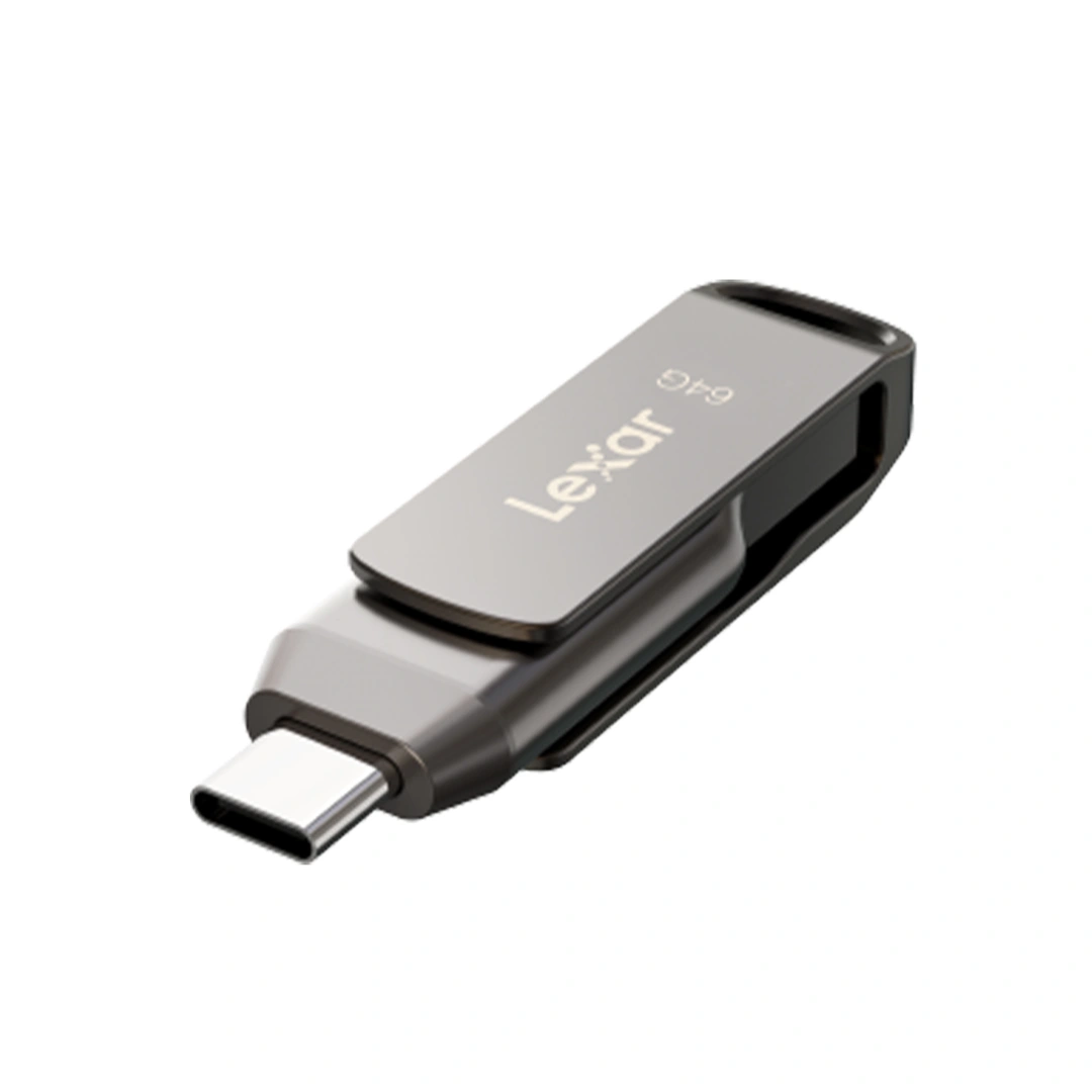 レキサー Lexar JumpDrive Dual Drive D400 USB 3.2 Gen 1 Type-C 64GB LJDD400064GBNQN