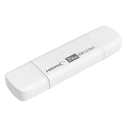 ハイディスク HIDISC Type-C/USB-A対応 USBメモリ 3.2 Gen1 256GB HDUF148C256G3C
