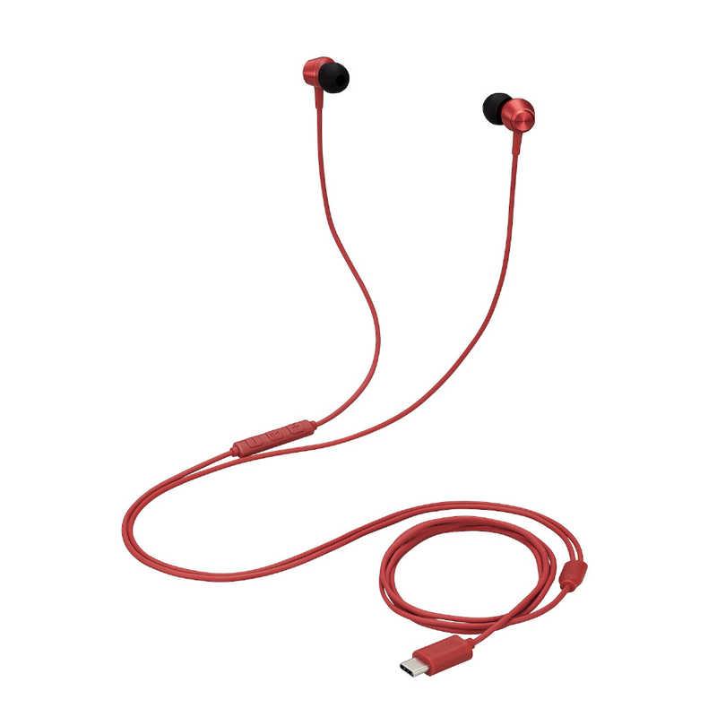 エレコム　デジタル式USB Type-C(TM)ヘッドホン EHP-DF11CMRD