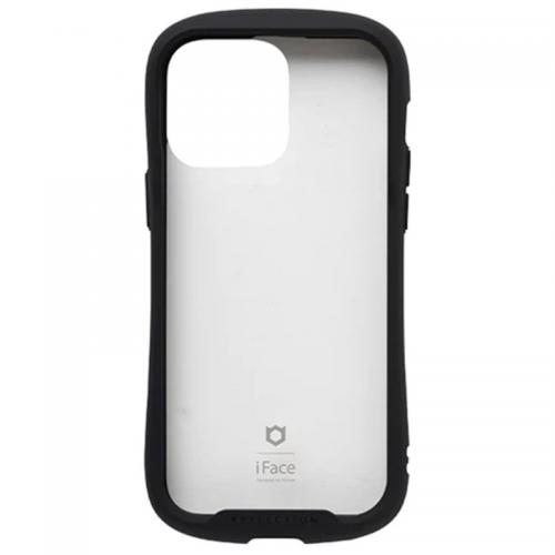 Hamee ハミィ iFace iPhone 14 Pro Max専用ケース クリア 強化ガラス ブラック 41-945285