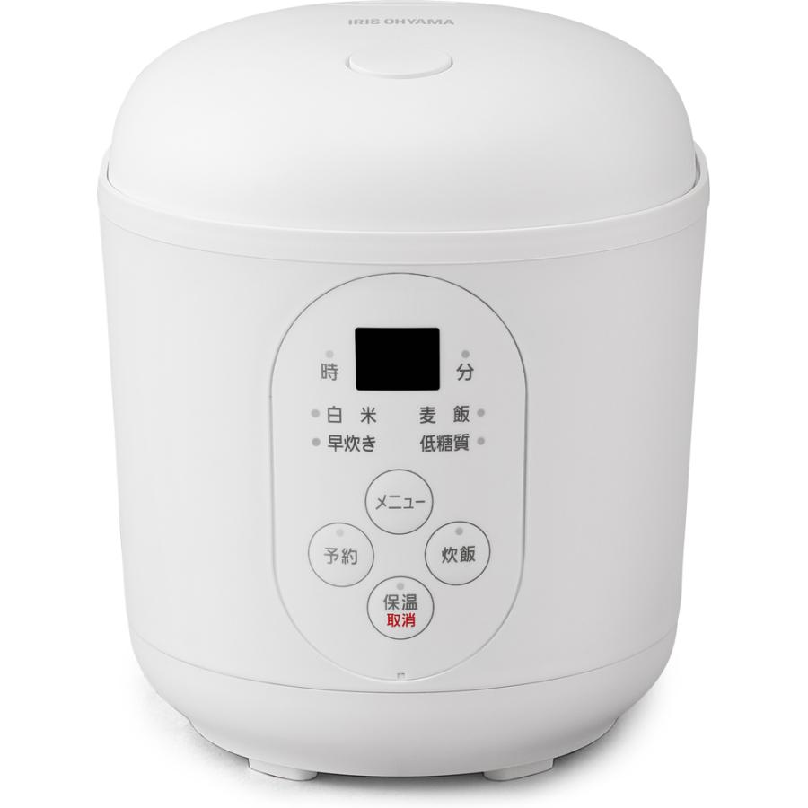 アイリスオーヤマ IRIS OHYAMA ジャー炊飯器 1.5合RC-MF15-W