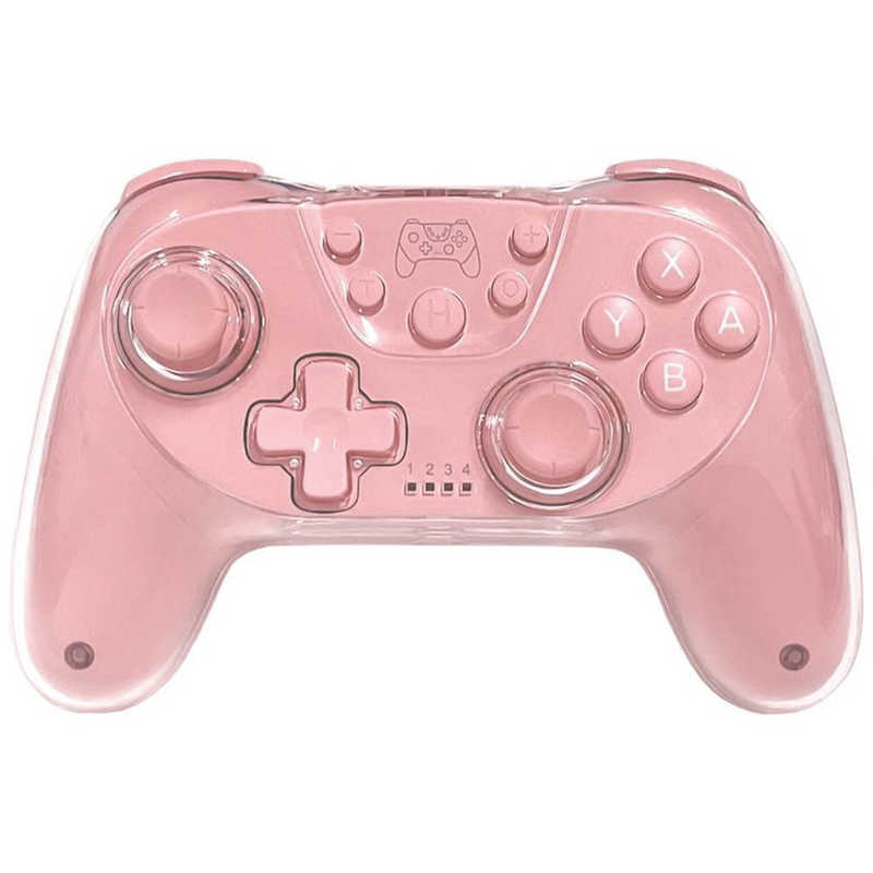 アローン ALLONE Switch2用カラフルコントローラー ピンク ALLONE ALG-NS2CT004PI