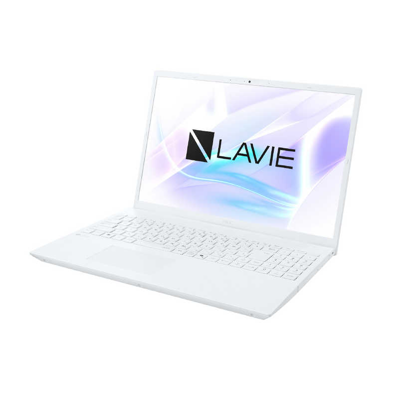 NEC ノートパソコン LAVIE N16 [ 16型 / Win11 Home / Core i3 / メモリ16GB / SSD512GB / M365 or Office ] パールホワイト PC-N1635LAW-B