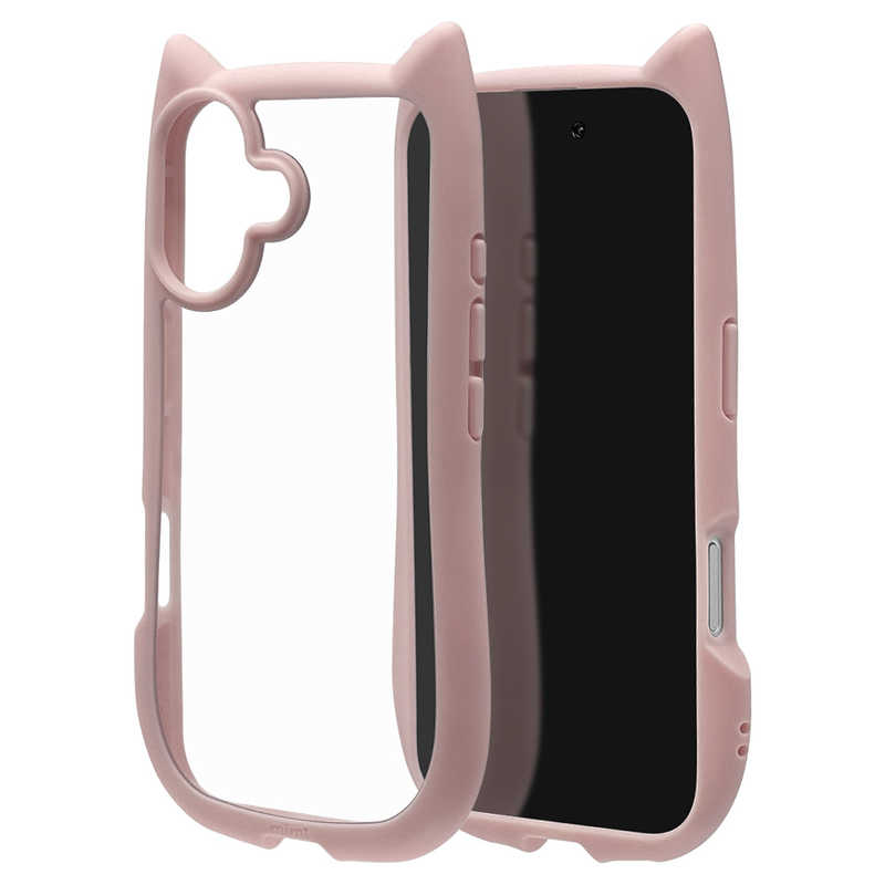 ラスタバナナ iPhone 17ケース mimi 猫耳 TPU×PC ラベンダー 9164IP5AHPLA