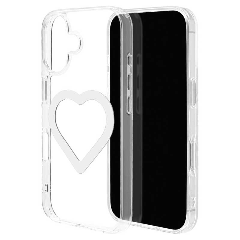 ラスタバナナ iPhone17用 MIGNU ハイブリッドケース 磁力充電対応 クリア 8942IP5AHPMCL